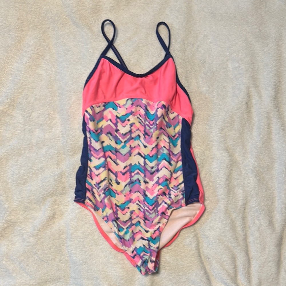 Colorful Chevron Swimsuit